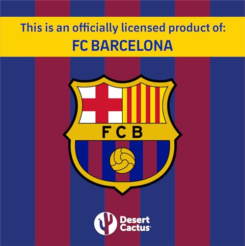 Desert Cactus FC Barcelona Flag Barça Barca Football Futbol Soccer 100% Polyester Indoor Outdoor 3x5 feet Baner (Flag C)