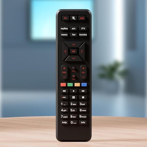 Image of Orginal Remote Smart Remote Control for Jio Set-Top Box | Bluetooth with Voice Command | Hotstar & Netflix Shortcut Buttons (Airtel Remote)