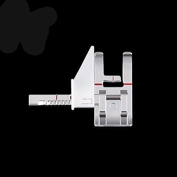 Adjustable Guide Sewing Machine Presser Foot Fits for Low Shank Domestic Sewing Machine Snapping On Brother, Babylock, Singer, Janome, Juki, New Home