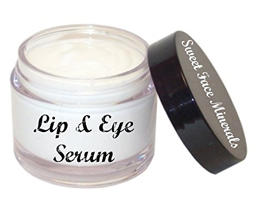 Eye & Lip Cream Serum (2Oz Jar) Wrinkle Moisturizer Anti Aging Dark Circles Fine Lines Organic Lotion #TOP23