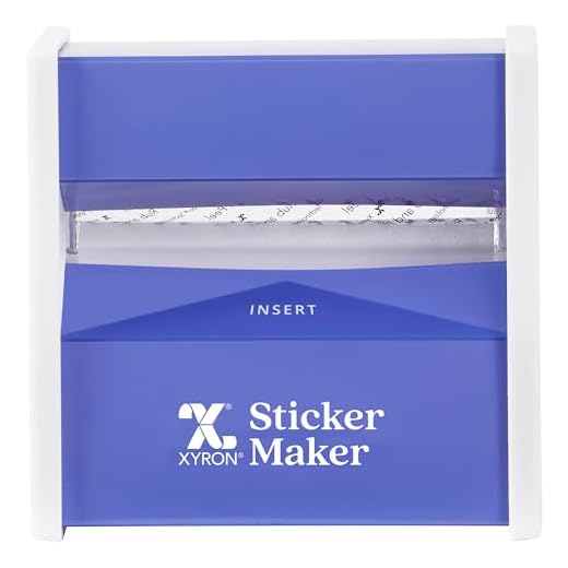 Xyron Sticker Maker, 3", Includes Permanent Adhesive 3" x 20', Disposable (100111)
