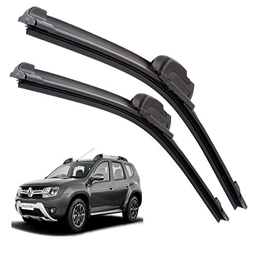 Image of Euro Care Windshield Car Wiper Blades Compatibility With Renault Duster New (Model : 2018-Till Date) - Set of 2Pc (D-20,P-20)