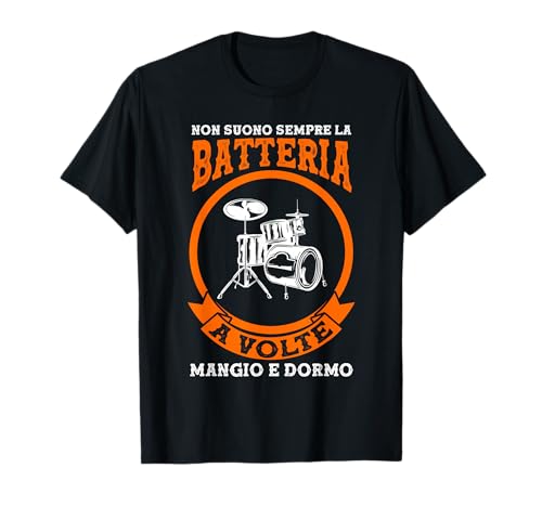 Batería tambor tambor batería musical Rock Camiseta