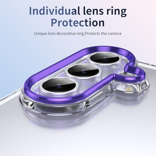 Protection Samsung Galaxy Z Fold 7 transparente violette premium - 6