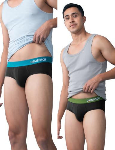 Image of DAMENSCH Men's Regular Fit Solid Brief
