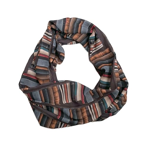 Book Scarf, Literary Gifts for Women - Infinity Scarf, Reading Gifts3