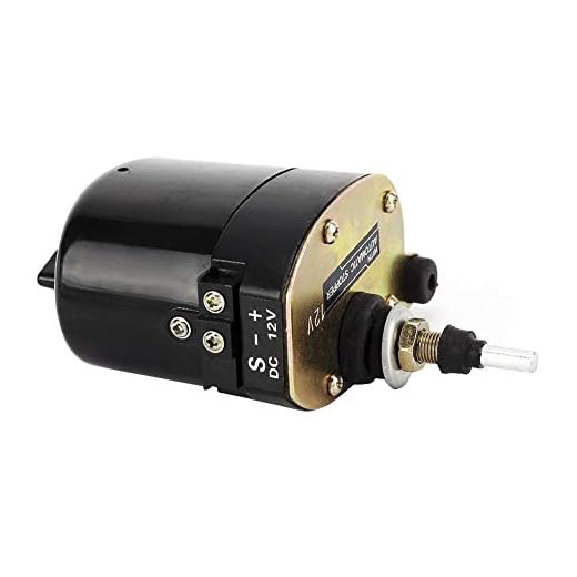 Delaman Torkare motor – bil auto vindruta vindrutetorkare motor kompatibel med WillysJeep Tractor 01287358 773100001 12V