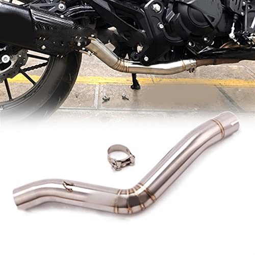 Échappement Benelli 502c inox pour supprimer la chaleur du catalyseur