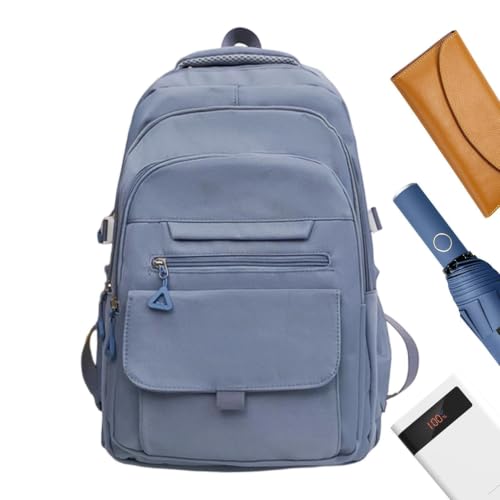 Mochila escolar para niñas que alivia el peso con bolsillos para portátil y trabajo