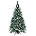 Produktbild Baunsal® Weihnachtsbaum künstlich (WBSD) 180 cm grün-Weiss Christbaum Tannenbaum Christmas Tree Weihnachten Weihnachtsdeko