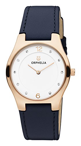 Preisvergleich Produktbild Orphelia Damen-Armbanduhr Chiaro Analog Quarz Leder