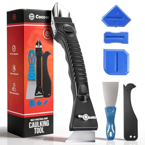 Silicone Caulking Tool Kit & Grout Removal Tool
