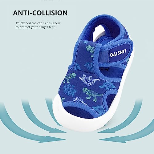 OAISNIT Baby Girls Boys Sandals Summer Sneakers Non-Slip Lightweight Beach Water Shoes Toddler First Walkers2