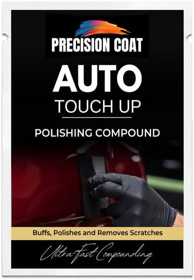 Compatible With 1970 Buick Aqua Mist, Basecoat and Clearcoat Brush in Lid Jar, Brush in Lid Primer, Microfiber Towel, Prep Wipe, Brushes & Polishing Compound-Touch Up Paint Kit