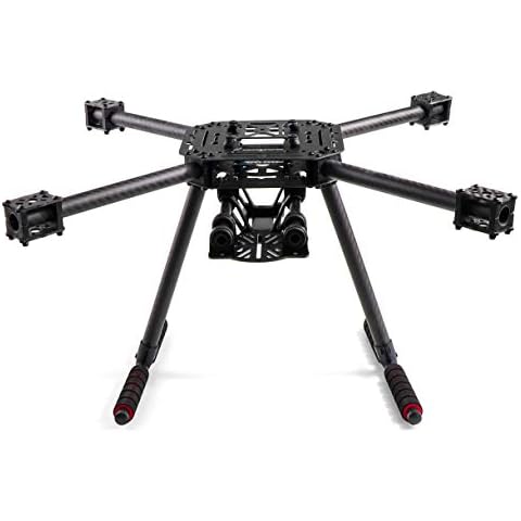 FPVKing 500-X4 500mm Carbon Fiber Center Plate Quadcopter Frame Kit Upgrade S500 SK500 F450 with Fixed Landing Gear Cover