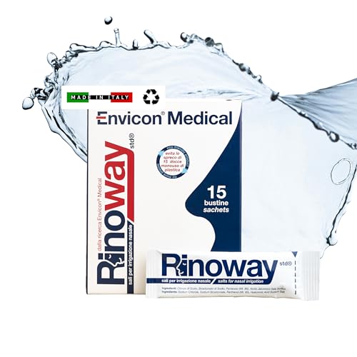 15x neusspoelzout - praktische zakjes · Rinoway neuszout voor de neusdouche-