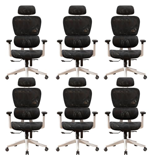 Silla de oficina, silla de escritorio ergonómica, silla de escritorio para computadora de oficina, con reposacabezas, silla de malla con respaldo alto, silla de escritorio para oficina en casa con sop