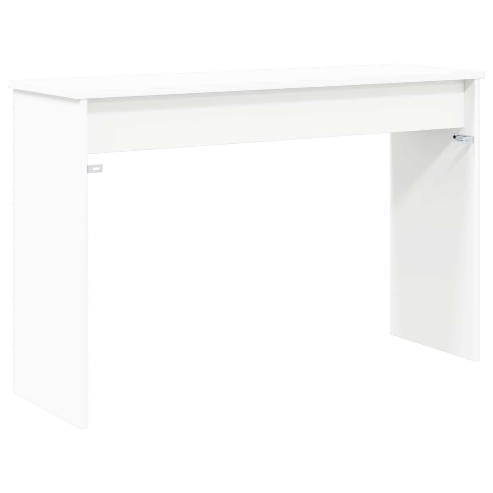 vidaXL Keyboardstand Wit 100 x 32 x 64 cm Bewerkt hout