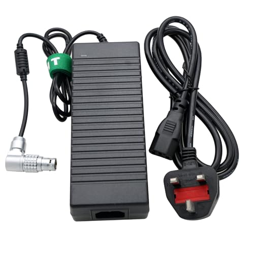 Fuente de alimentación con conector de 6 pines hembra en ángulo recto para 4K 7