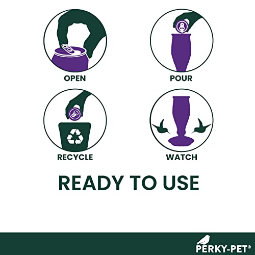 Perky-Pet 522 Ready-to-Use Clear Hummingbird Nectar in Recyclable Aluminum Can - 4 Cans, 16 oz Each - 64 Fl oz - Image 6