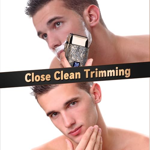 Ufree Close Shave Electric Foil Shavers for Men — close-up of materials and construction quality