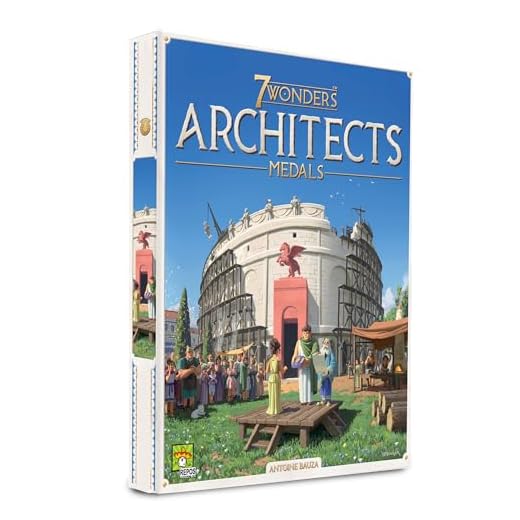 Asmodee - 7 Wonders Architects: Medals, Espansione Gioco da Tavolo, 2-7 Giocatori, 8+ Anni, Edizione in Italiano