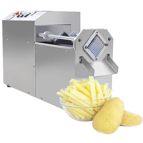 Electric Potato Cutter Machine High Efficiency Commercial French Fries Maker for Fast Food Restaurants