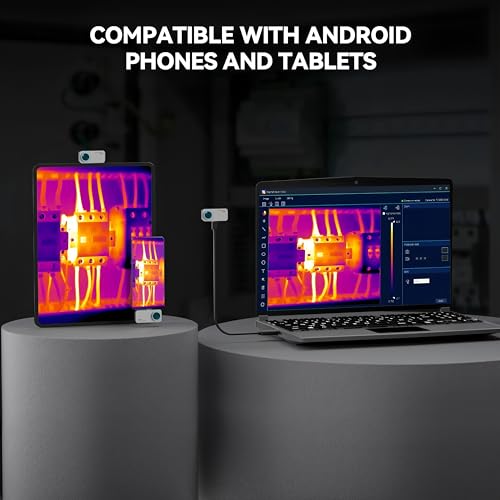 Cámara térmica TR160i TR256i Tipo-C Android Cámara termográfica infrarroja portátil industrial TR256i 256x192 mini miniatura 3