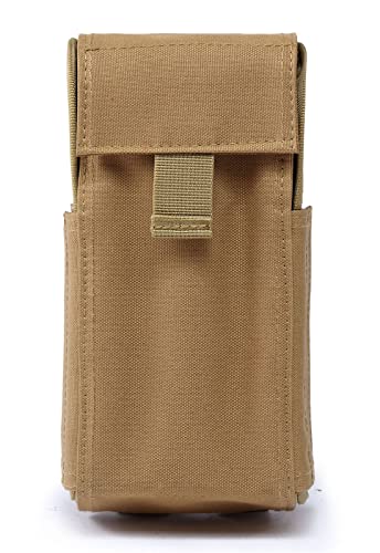 Shotgun Shell Pouch Holder, 25 Round Shotgun Shotshell Ammunition Reload Holder Quick Access Molle Pouch For 12 Gauge/20G (Tan) #TOP6