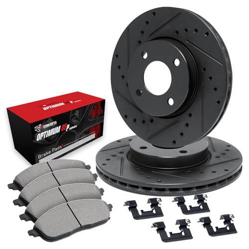 Image of R1 Concepts Front Brake Kit Fits 2002-2005 Suzuki Aerio
