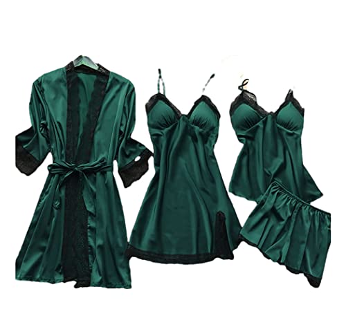 Vêtements de nuit sexy 4 pièces pour en finir avec les pyjamas sans forme