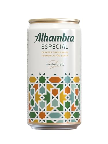 Alhambra Especial MINI, Cerveza Especial de Fermentación Lenta, 5.4% Volumen Alcohol, 1 unidad