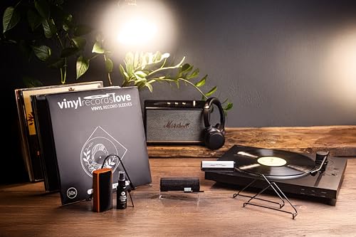 Miniatura 6 de Limpieza De Discos De Vinilo Cepillo Antiestático De Terciopelo Kit De Limpieza De Vinilo Cepillo De Discos En Negro Limpiador De Discos Cepillo Para Discos De Vinilo Cepillo De Vinilo