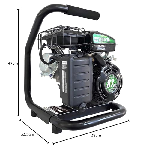 Vittorio(ヴィットリオ) エンジン式高圧洗浄機 ZE-1006-10 【最大許容圧力 12.0MPa 常用吐出圧力10.0MPa 小型軽量モデル】 パワフル洗浄 高耐久ゴムホース サイクロンノズル付 9枚目