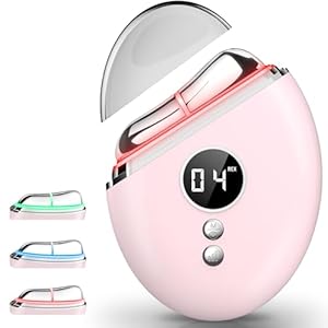 Ehomfory Elektrisches EMS Gua Sha Massagegerät Anti-Falten