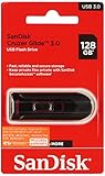 sandisk cruzer fit cz33 64gb Ninguna Sandisk UFM 128GB USB Cruzer Glide 3.0 128GB USB 3.0 (3.1 Gen 1) Conector USB Tipo A Negro, Rojo Unidad Flash USB - Memoria USB (128 GB, 3.0 (3.1 Gen 1), Conector USB Tipo A, Deslizar, Negro, Rojo)