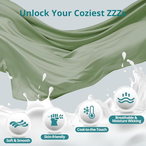 Image of Cooling Pregnancy Pillows for Sleeping, 57'' Full Body Pillow, Green | Sasttie Maternity Pillow, OEKO-TEX, Down Alternative, Removable Cover, Pregnant Women Must Haves, Maternity Essential