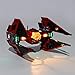 Produktbild JXJ Lichtset Für Das Bausteinmodell (Star Wars Major Vonregs Krawattenkämpfer) - LED-Beleuchtungsset Kompatibel Mit 75240, Plug and Play (Nicht Im Lieferumfang Enthaltenes Modell)