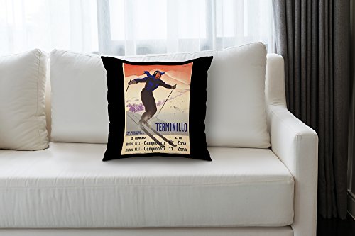 Terminillo Vintage Poster (artist: Riccobaldi