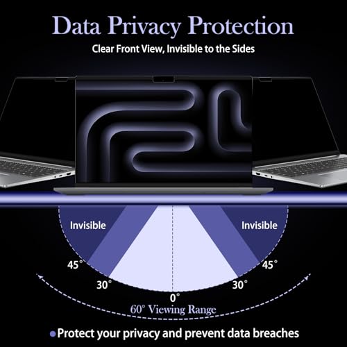 Filtro de privacidad magnético para MacBook Pro 16 protector antirreflejante 2