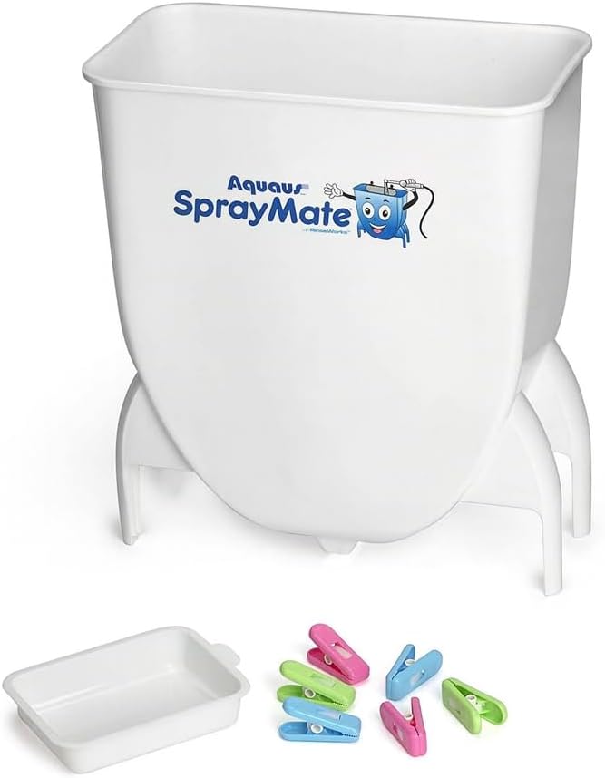 RinseWorks SprayMate Cloth Diaper Sprayer Splatter Shield, 1 Count