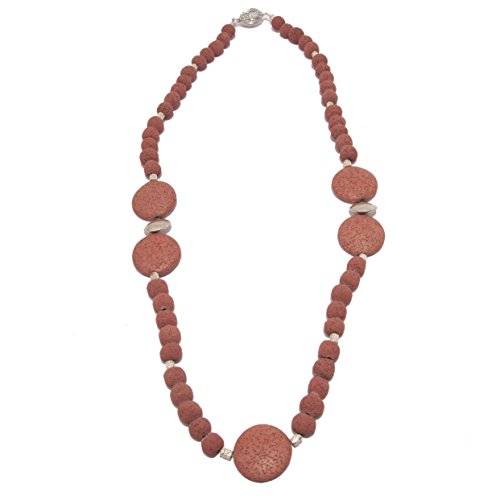 Collier Amaranta en pierre de lave Briosa pour sublimer vos soirées