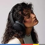 Skullcandy Crusher ANC 2 Wireless Over-Ear Bluetooth Headphones with Multi-Sensory Bass, Active Noise Cancelling, Up to 60 Hours Battery, Microphone for iPhone Android - Black/Asphalt - Image 5