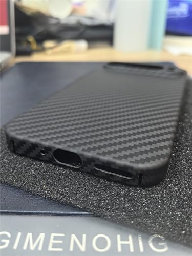 Ultra Thin and Lightweight Aramid Carbon Fiber Case for Google Pixel 9 Pro Black