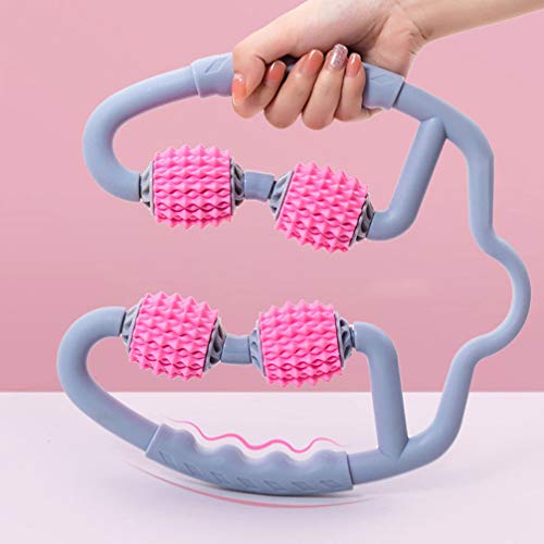 Healifty Rolo muscular, pernas com ponto de gatilho, rolo muscular portátil para pernas, braço, exer