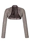 Made in EU Apparel - Outlet AO - Extravaganza Spitzen Bolero braun Gr. M