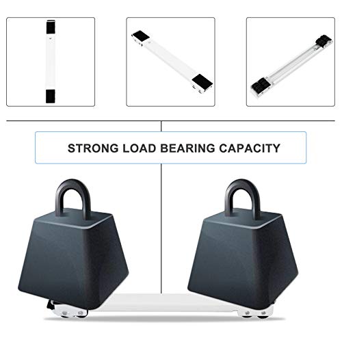 FRCOLOR Suporte de Geladeira Máquina de Lavar Móveis Base de Rolo Dolly Movendo Carrinho Móvel Unive