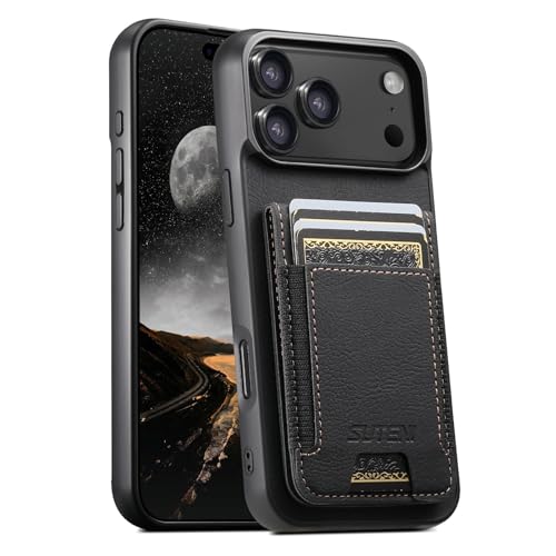 Étui iPhone 14 Pro Max noir antichoc housse silicone et cuir souple premium