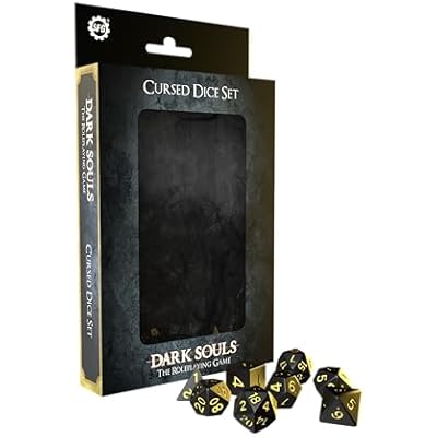 Steamforged Games Dark Souls The Roleplaying Game Cursed Dice Set