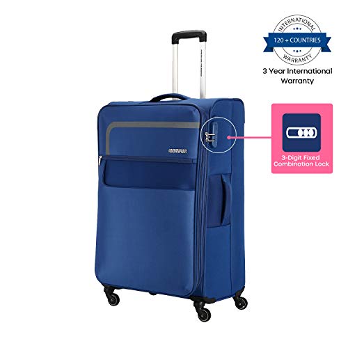 Image of American Tourister Ivy Polypropylene 68 cms Black Hardsided Check-in Luggage (FO1 (0) 09 002)